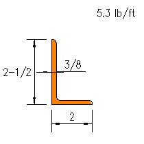 L 2.5x2x0.375