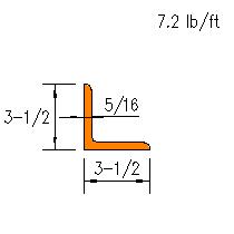 L 3.5x3.5x0.3125