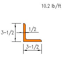 L 3.5x3x0.500
