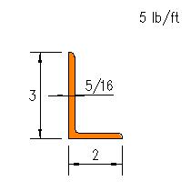 L 3x2x0.3125