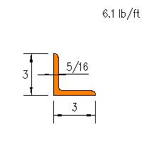 L 3x3x0.3125