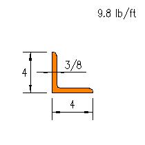 L 4x4x0.375