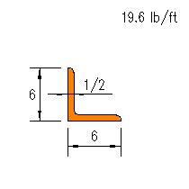 L 6x6x0.500