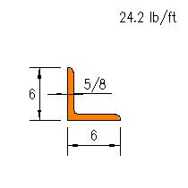 L 6x6x0.625