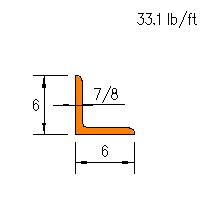 L 6x6x0.875
