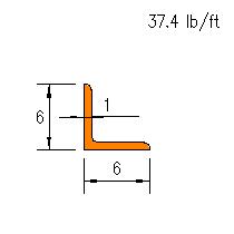 L 6x6x1