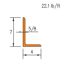 L 7x4x0.625