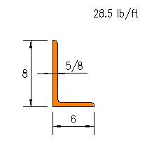 L 8x6x0.625
