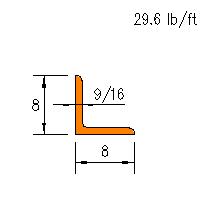 L 8x8x0.5625