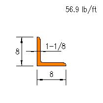 L 8x8x1.125