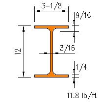 M 12x11.8