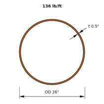 Pipe 26 XS