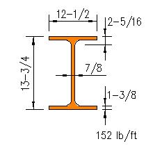 W 12x152