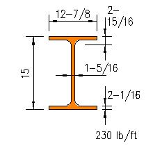 W 12x230