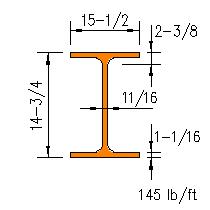 W 14x145
