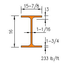 W 14x233