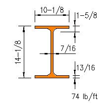 W 14x74