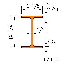 W 14x82
