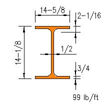 W 14x99