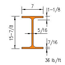 W 16x36