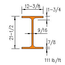 W 21x111
