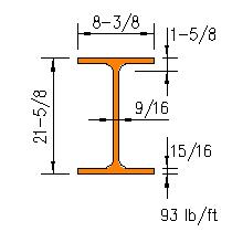 W 21x93