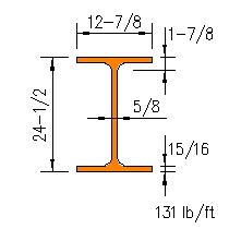 W 24x131