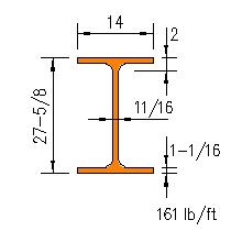 W 27x161