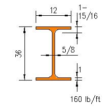 W 36x160