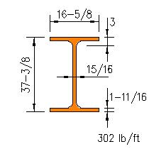 W 36x302