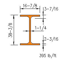 W 36x395