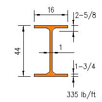 W 44x335