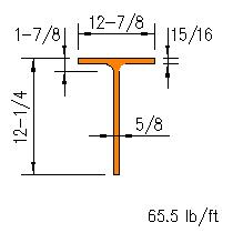 WT 12x65.5