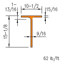 WT 15x62