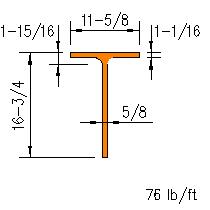 WT 16.5x76