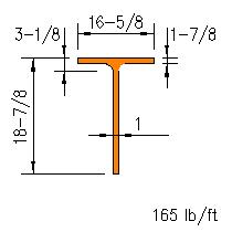 WT 18x165