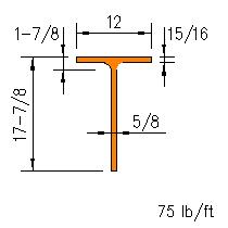 WT 18x75