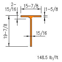 WT 20x148.5