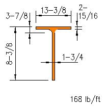 WT 6x168